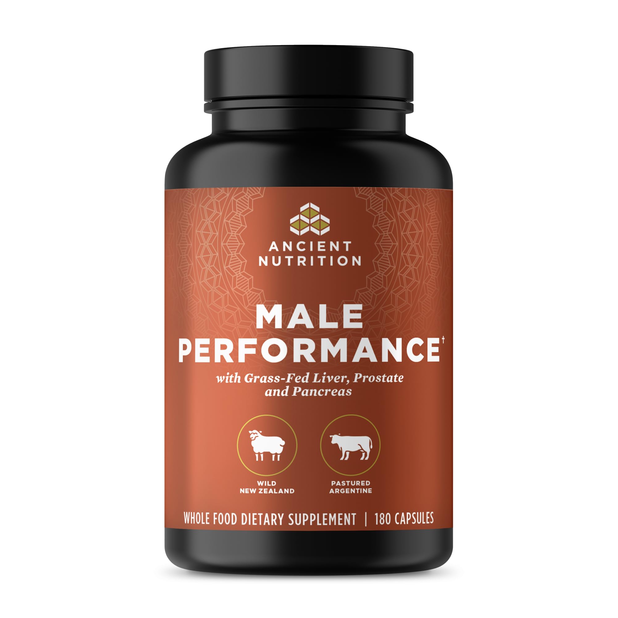 Ancient Nutrition Organ Supplements for Men, Grass-Fed and Wild Organ Complex Capsules, Liver, Prostate, Pancreas Supports Male Performance, Healthy Aging, 180 Ct Ancient NutritionBuy Supplements Australia
