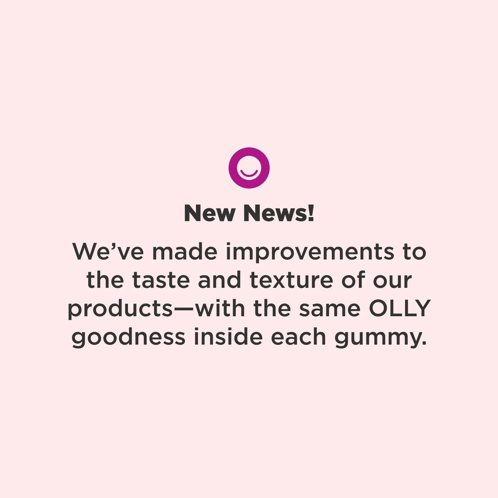 OLLY Teen Girl Multi Gummy, Healthy Skin and Immune Support, 15 Essential Vitamins, Biotin, Zinc, Calcium, Chewable Multivitamin OLLY