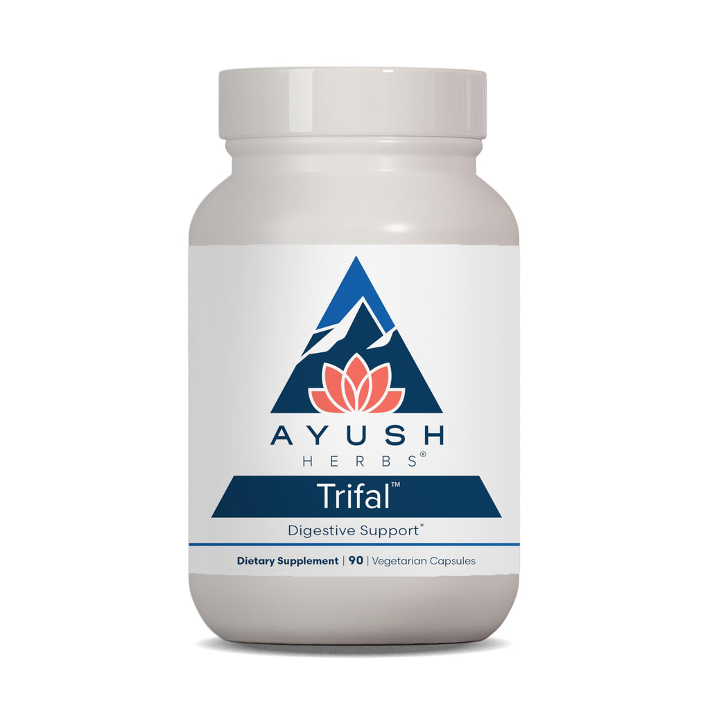 Ayush Herbs Trifal Digestive Support with Amla - Triphala Supplement for Women & Men, Promotes Balanced Digestion, Antioxidant Rich, Made with Organic Ingredients - 90 Vegetarian Capsules (1 Count) Ayush HerbsBuy Supplements Australia