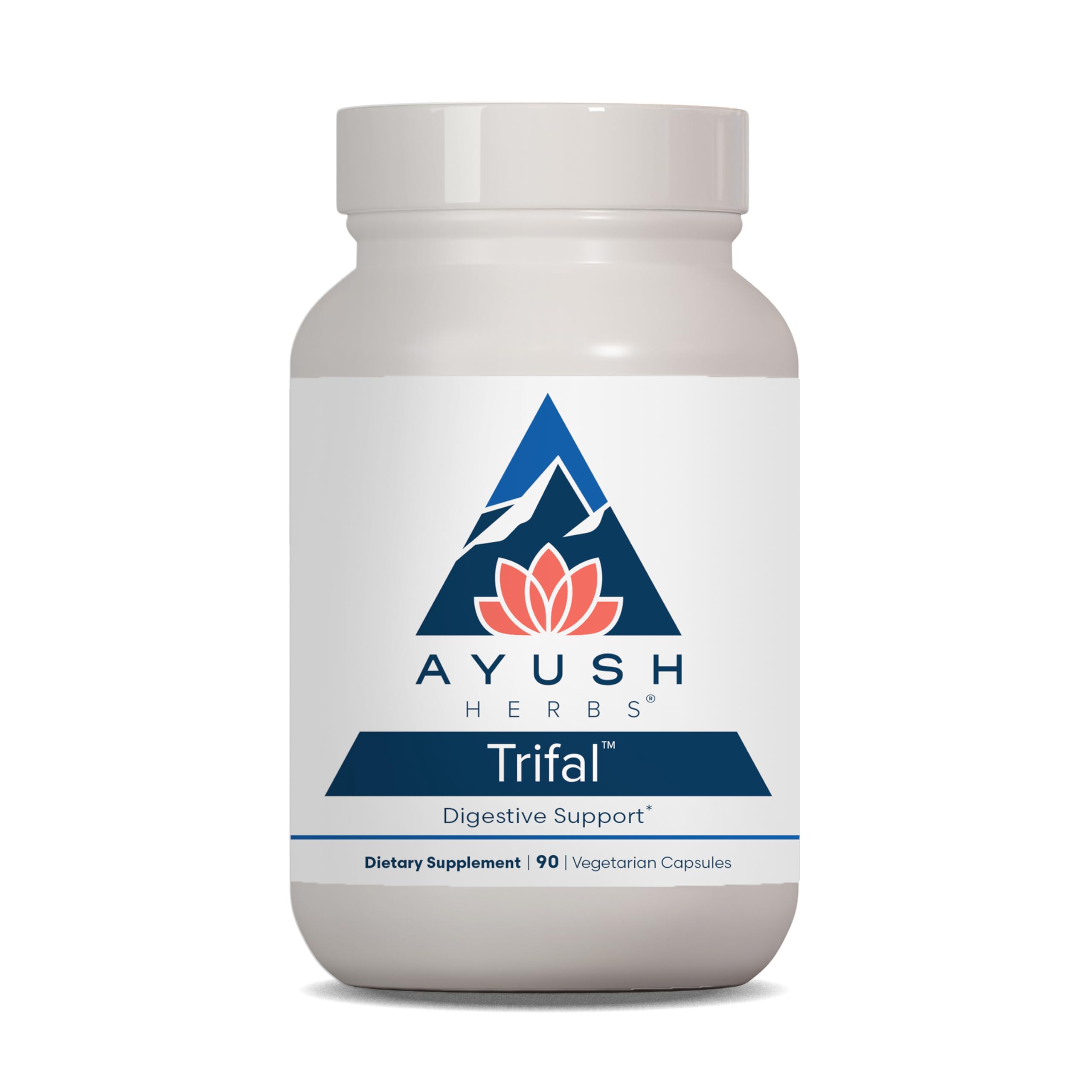 Ayush Herbs Trifal Digestive Support with Amla - Triphala Supplement for Women & Men, Promotes Balanced Digestion, Antioxidant Rich, Made with Organic Ingredients - 90 Vegetarian Capsules (1 Count) Ayush HerbsBuy Supplements Australia