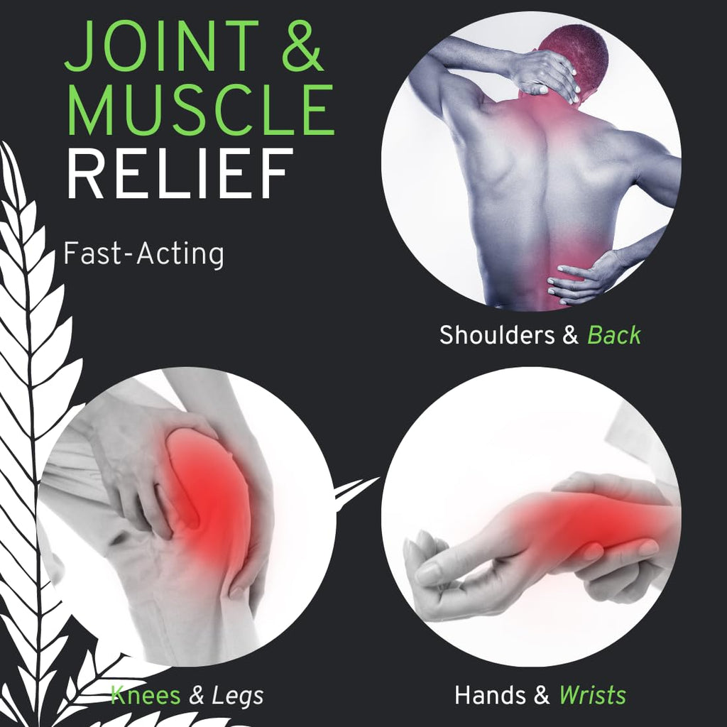 Hemp Relief Stick - Hemp Oil, Menthol & Camphor, Fast-Acting Relief for Muscles, Joints and Nerves - 3 oz Relm WellnessBuy Supplements Australia