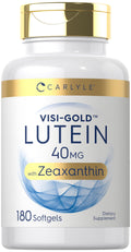 Carlyle Lutein and Zeaxanthin 40 mg | 180 Softgels | Eye Health Vitamins CarlyleBuy Supplements Australia