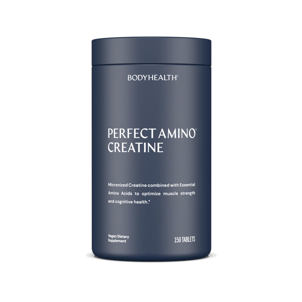 BodyHealth Creatine Monohydrate Tablets – Vegan Pre Workout Supplement with PerfectAmino, BCAAs & EAAs – Keto-Friendly, Muscle Recovery & Energy Support – 5g Creatine Equivalent per Serving BodyHealthBuy Supplements Australia