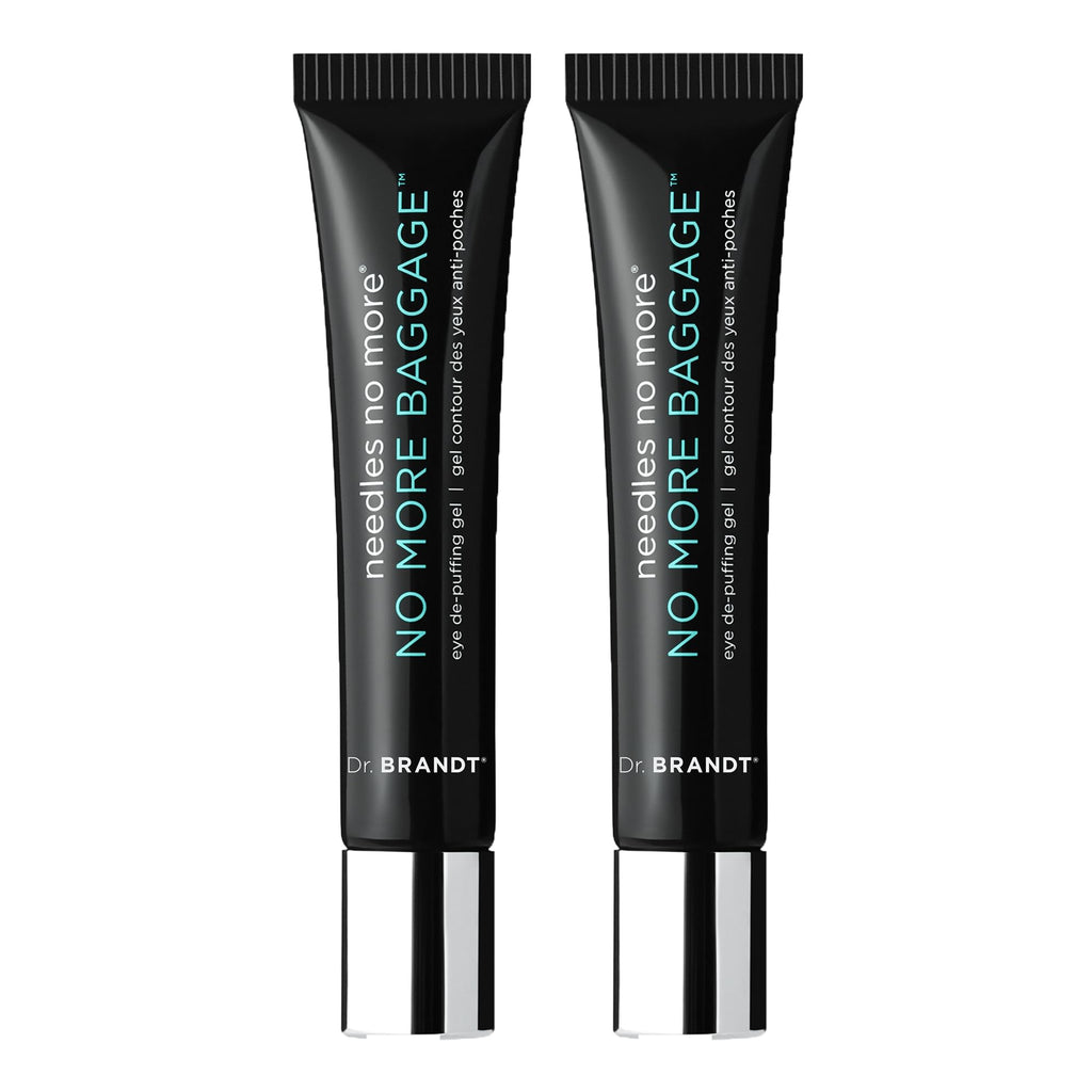 Dr. Brandt Needles No More, No More Baggage - 0.5 oz, Pack of 2 - Minimizes Under-Eye Bags, Puffiness & Dark Circles Dr. Brandt Skincare buy supplements Au