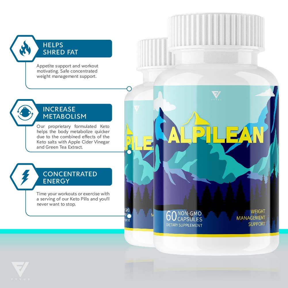 (2 Pack) Alpilean Max Weight Loss Capsules Supplement, Alpilean Ice Hack Support FyvusBuy Supplements Australia
