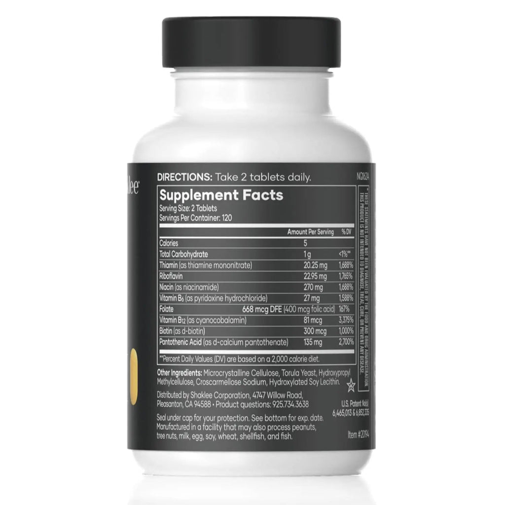 Shaklee - B-Complex- The Ultimate Energy Boost with Patented Bioactivated Absorption System™ - B Vitamins for Enhanced Well-Being ShakleeBuy Supplements Australia