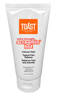 Toast Extra Strength Screamin Hot Intense Heat Topical Pain Relief Cream for Muscles and Joints - 5 Ounces ToastBuy Supplements Australia