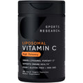 Sports Research® High Potency Liposomal Vitamin C Supplement 1000 mg – Certified Vegan, Non-GMO, Gluten Free | Antioxidant & Immune Support | Ascorbic Acid Vitamin C | 180 Liquid Veggie Capsules Sports Research buy supplements Au