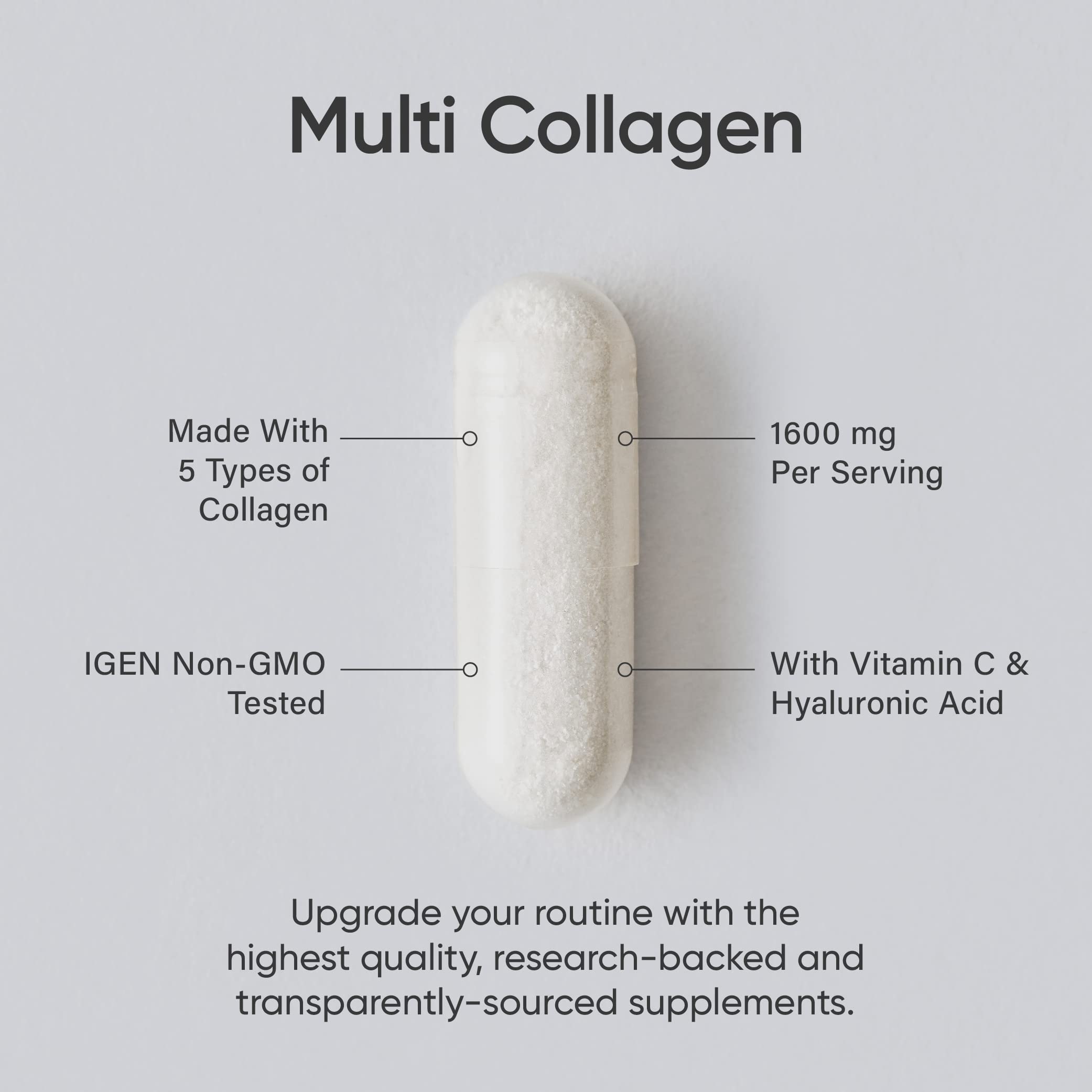 Sports Research Multi Collagen Pills (Type I, II, III, V, X) Hydrolyzed Collagen Peptides Sports ResearchBuy Supplements Australia