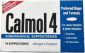 Calmol 4 Hemorrhoidal Suppositories with Soothing Natural Ingredients, 24 Count Calmol 4Buy Supplements Australia