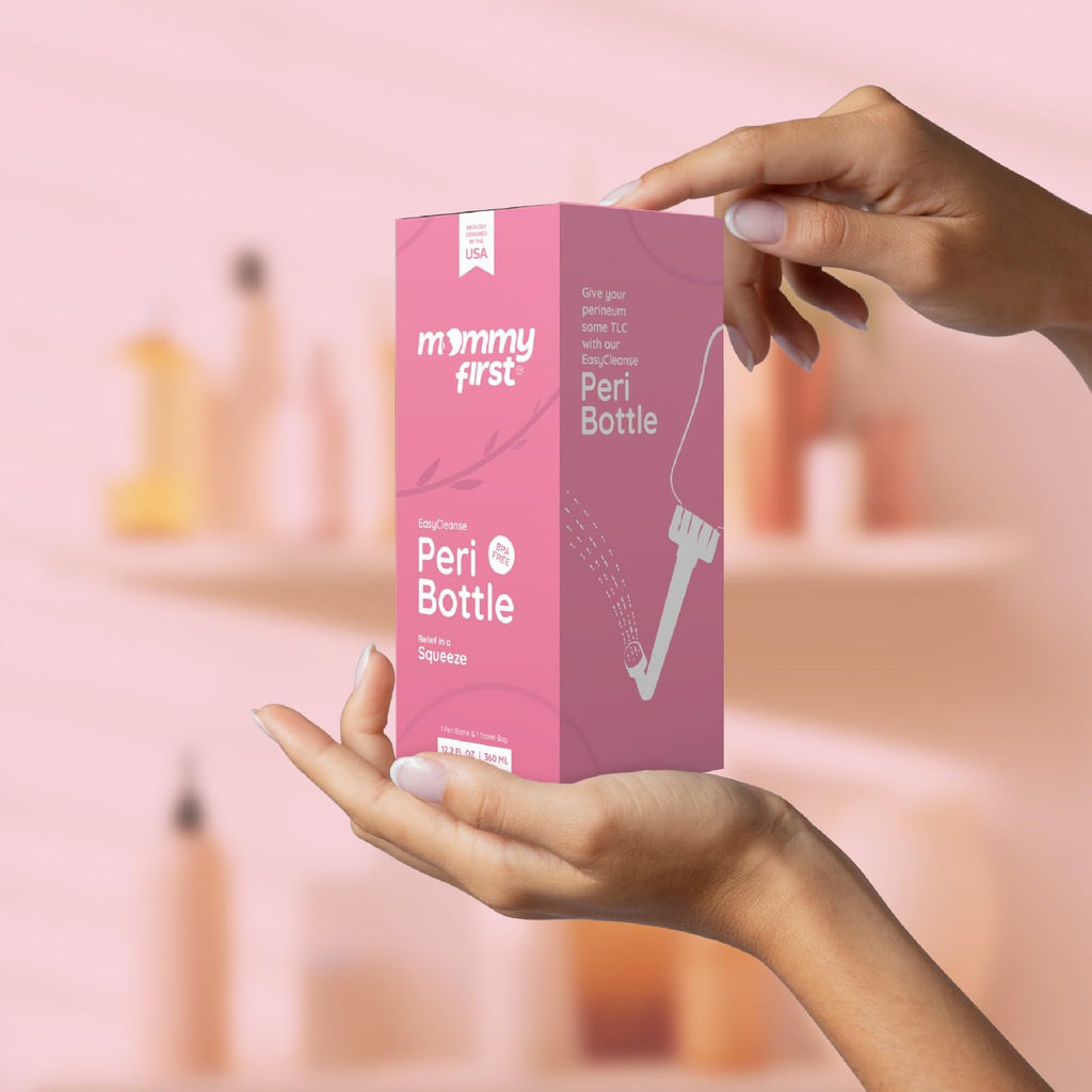 Peri Bottle for Postpartum Care from Mommy First™ | Upside Down Bottle for Perineal Cleansing and Recovery Mommy FirstBuy Supplements Australia