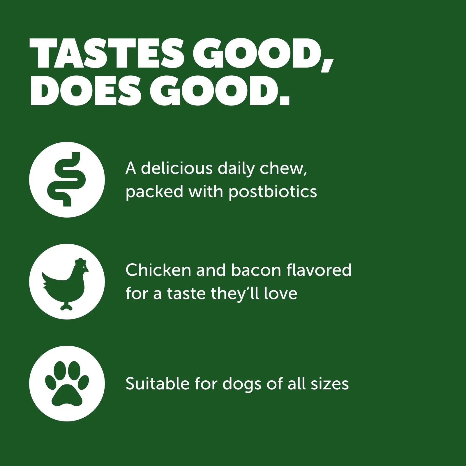 Protexin Daily Care Gut+ Mobility | 60 Dog Chews, Chicken and Bacon Flavor Dog Supplement | Probiotics for Dogs, Dog Postbiotics ProtexinBuy Supplements Australia