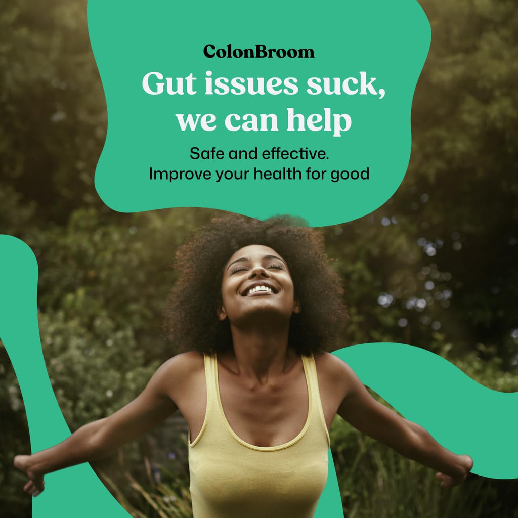 ColonBroom Psyllium Husk Powder - Colon Cleanse for Bloating Relief & Gut Health - Fiber Powder Drink - Easy to Mix - Vegan, Gluten Free, Non-GMO - Strawberry & Tropical Fruits (2 Pack) ColonBroomBuy Supplements Australia