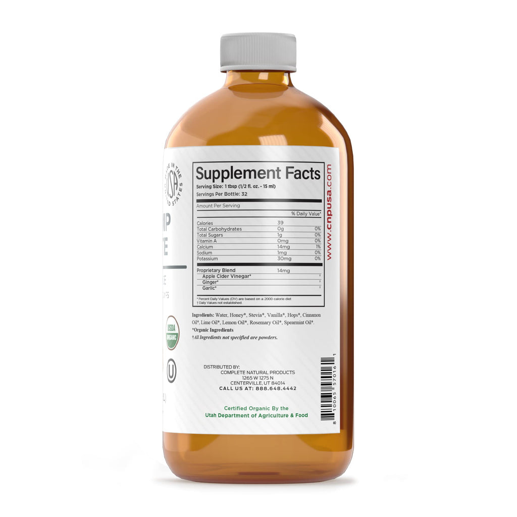 Organic Amish Leg Cramp Relief Liquid 16oz - Natural Muscle and Foot Support Supplement with Apple Cider Vinegar, Ginger, Garlic, Aloe, Fast Cramp Reducing Formula, Certified Organic, Made in USA Complete Natural ProductsBuy Supplements Australia