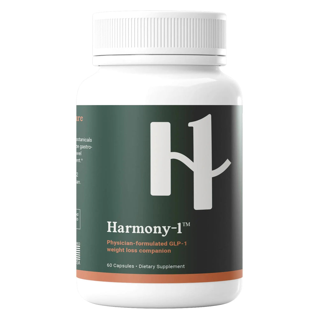 Harmony-1 Gut Health Supplement — Digestive Enzymes + Probiotics for Bloating Relief & Digestive Comfort — GLP-1 Friendly Digestive Support — 60 Capsules Harmony-1 buy supplements Au