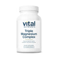 Vital Nutrients Triple Magnesium Complex supplement bottle on a white background