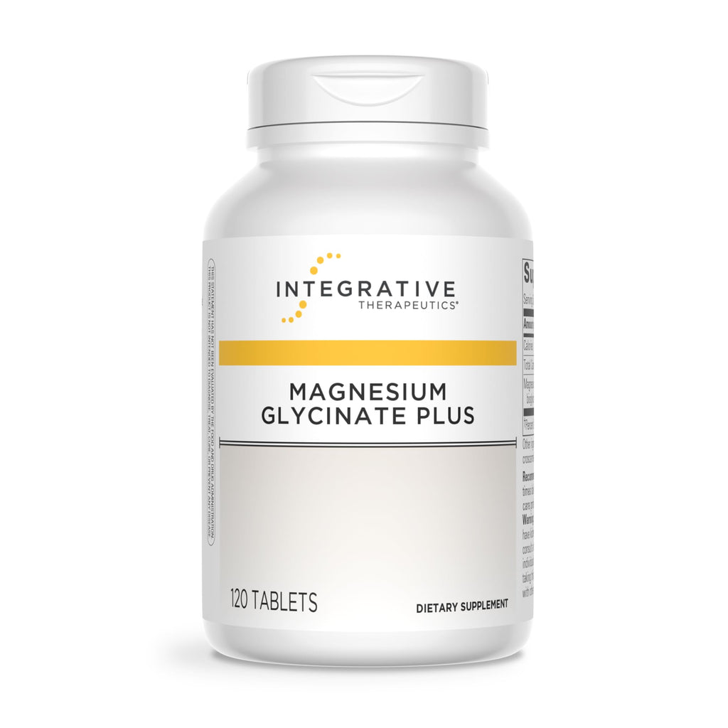Integrative Therapeutics Magnesium Glycinate Plus - Brain Function Support Supplement for Adults* - Supports Heart and Muscular Function* - Dairy-Free & Gluten-Free - 120 Count (60 Servings) Integrative TherapeuticsBuy Supplements Australia