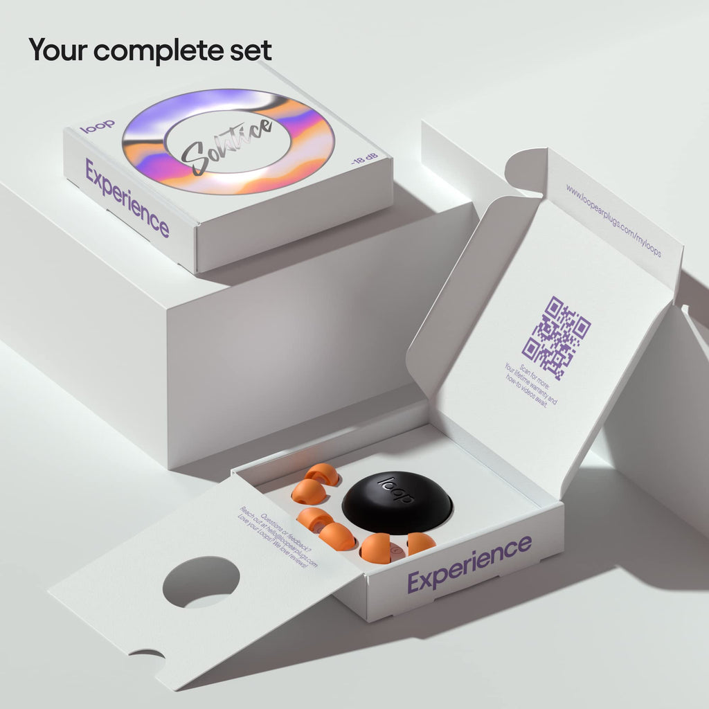 Loop Experience Ear Plugs for Concerts – High Fidelity Hearing Protection LoopBuy Supplements Australia