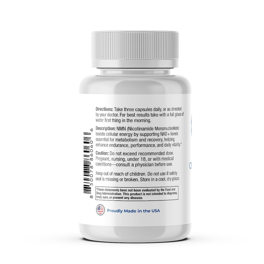 Perfect Vitamin Products NAD+ Cellular Boost – 500mg NMN Supplement for NAD+ Support, Cellular Energy, Brain Clarity & Anti-Aging – Longevity & Recovery Support – 90 Vegan Capsules (30 Servings) Perfect Vitamin ProductsBuy Supplements Australia