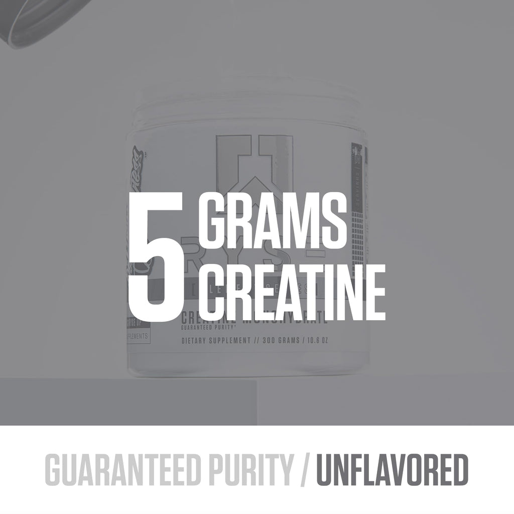 RYSE Creatine Monohydrate Powder - Unflavored - Supports Men & Women Lean Muscle Growth, Strength, Power, and Endurance - Helps Reduce Fatigue and Improve Workout Recovery - 100 Servings. RYSE Up SupplementsBuy Supplements Australia