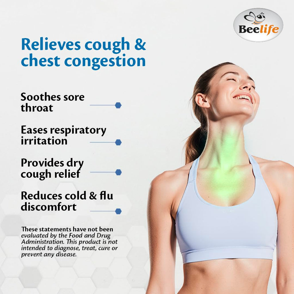 Beelife Expecto Cough Syrup - Triple-Action - Natural Cough Syrup for Kids & Adults - Made in Brazil Green Propolis - Zinc, Bromelain, Vitamin C- 150 ml BeelifeBuy Supplements Australia