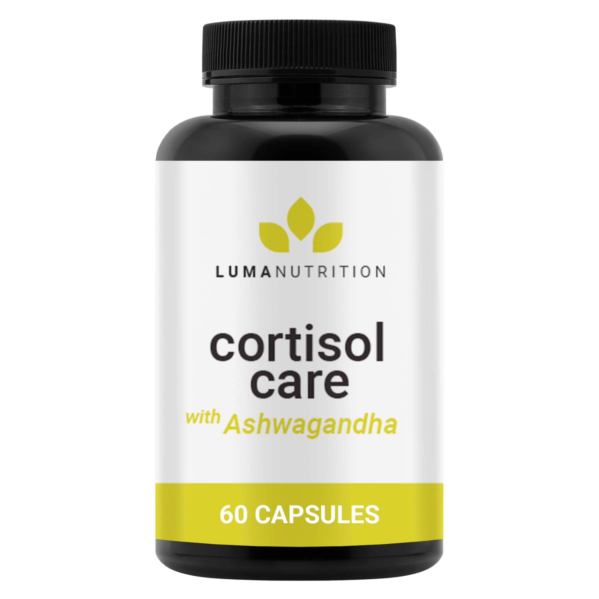 Luma Nutrition Cortisol Reducer and Manager - Ashwagandha + L-Theanine - Cortisol Supplements for Women and Men - Stress Relief, Restful Sleep, Detox, Lower and Control - 60 Capsules Luma NutritionBuy Supplements Australia