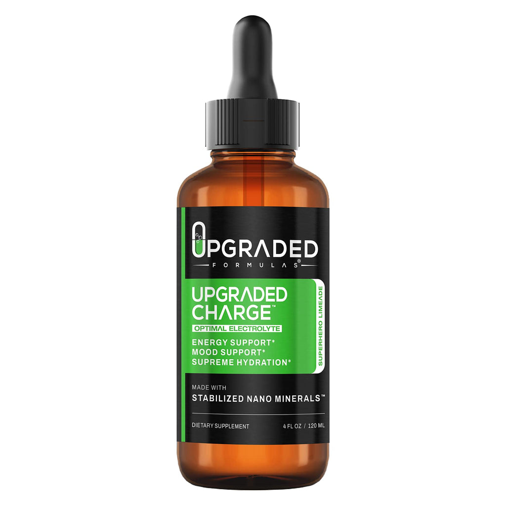 Upgraded Formulas Upgraded Charge Optimal Electrolyte Blend with Liquid Nano Minerals Dietary Supplement, 4 Fluid Ounces