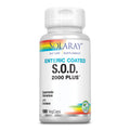 SOLARAY S.O.D. 2000 Plus - Superoxide Dismutase (SOD) and Catalase Antioxidant Supplement, Wellness Support - w/Green Tea Extract, Calcium, Rosemary, Grape Seed Extract, 60-Day Guarantee, 100 Servings SOLARAYBuy Supplements Australia