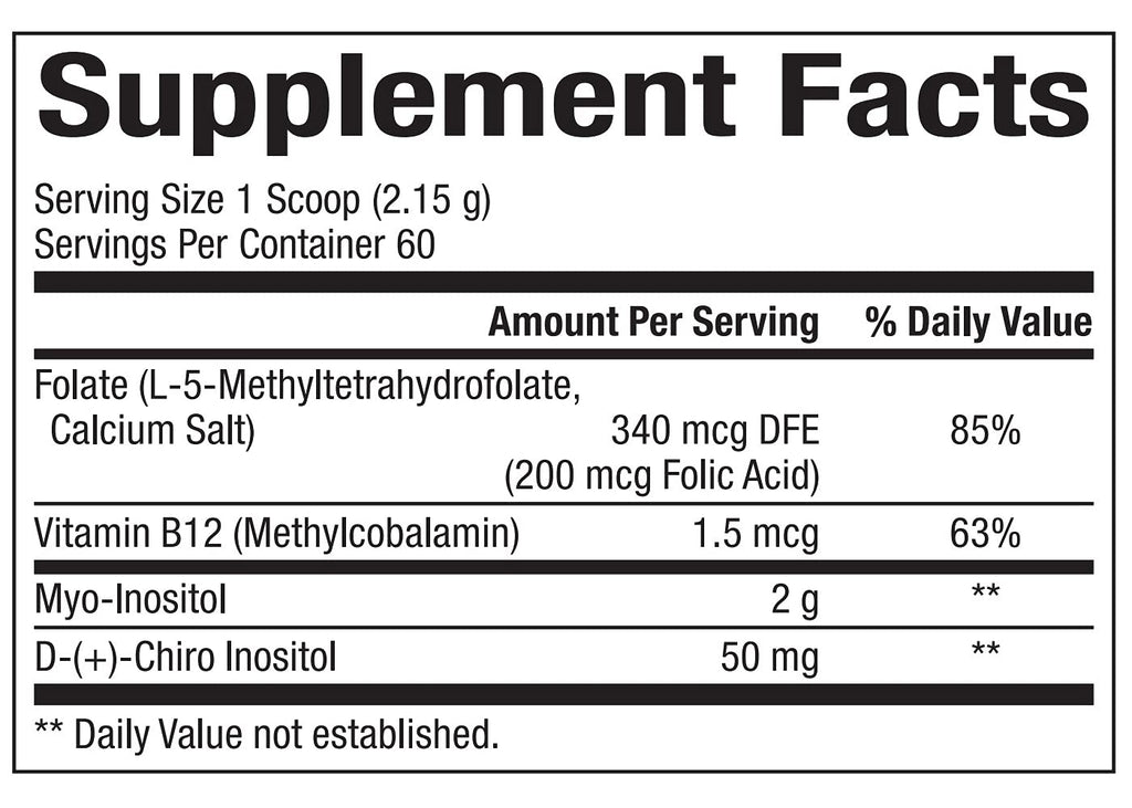 Bioclinic Naturals - Myo-Inositol 129 g Powder Bioclinic NaturalsBuy Supplements Australia