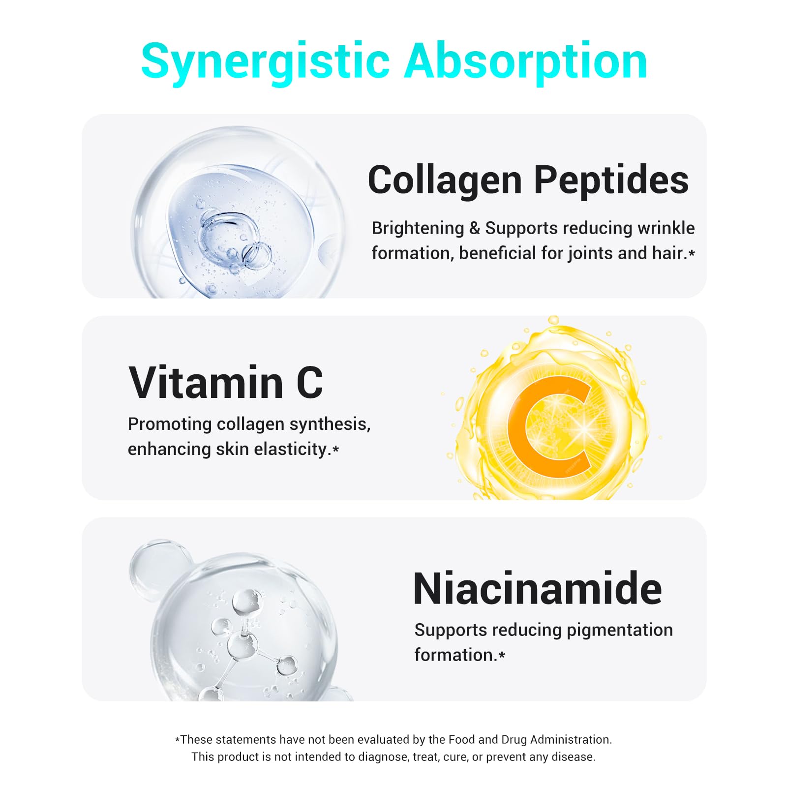 DrBioCare Collagen Peptides for Women, Beauty Vitamin & Mineral Supplement,Contains Vitamin D3, Probiotics for Women & Collagen Peptides,Vitamin B Complex,Vitamin E 180 Tablets DrBioCareBuy Supplements Australia