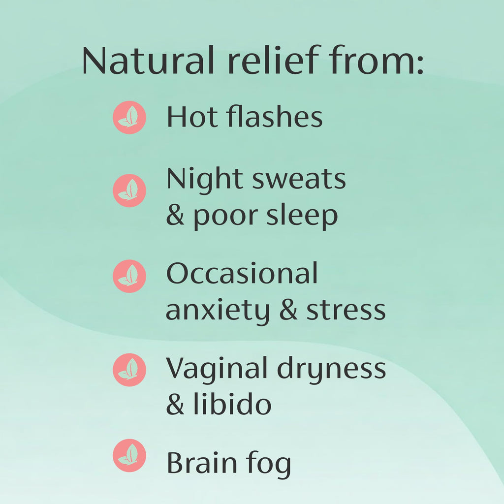 Chaly Menopause Supplements for Women with Ashwagandha KSM 66 and Saffron | Hot Flash, Bloating, Libido, Vaginal Dryness, Stress, and Mood Support Supplement | Menopause Relief Supplements | 60 Count ChalyBuy Supplements Australia