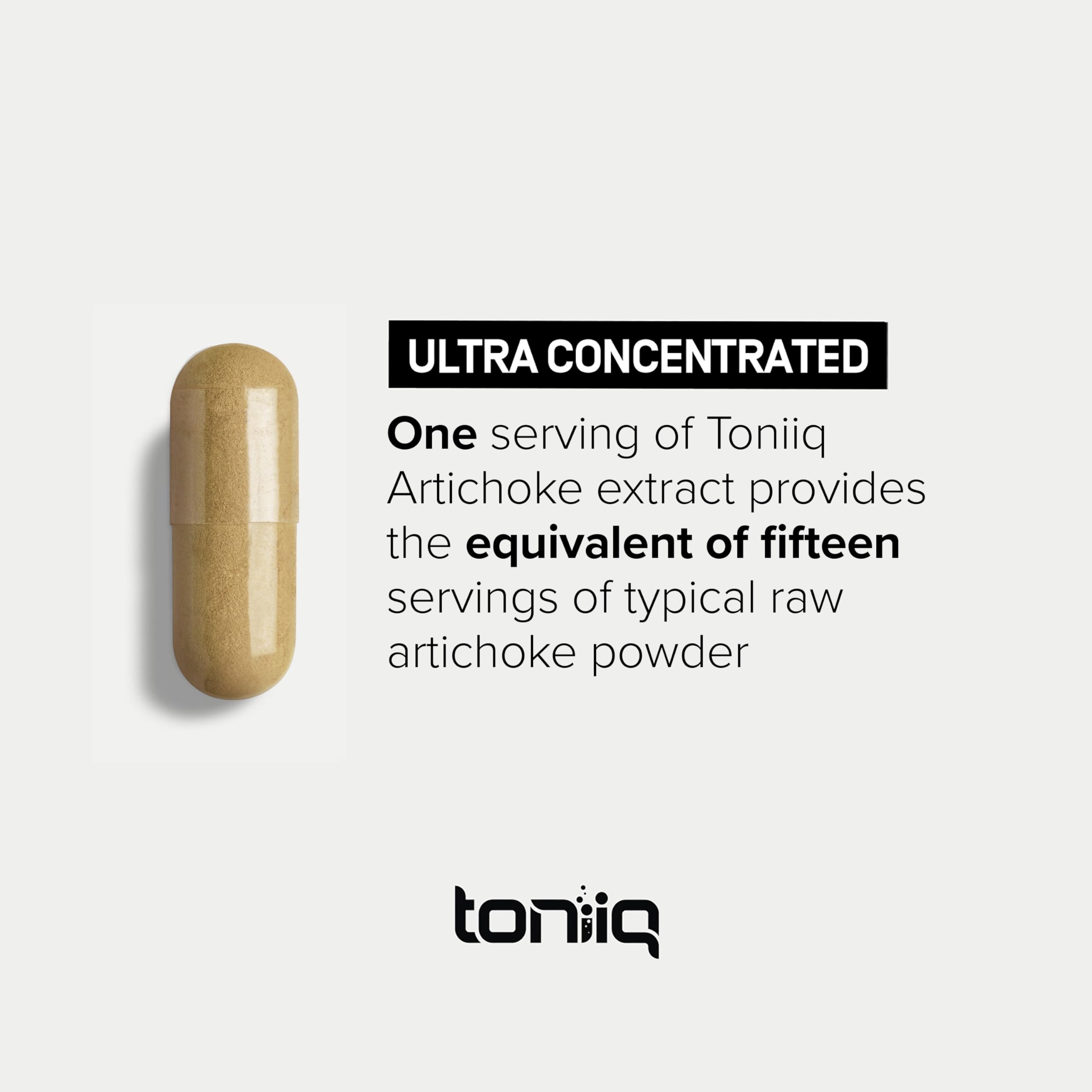 Artichoke Extract Capsules (18000mg) with 60mg of Cynarine - Digestion and Liver ToniiqBuy Supplements Australia