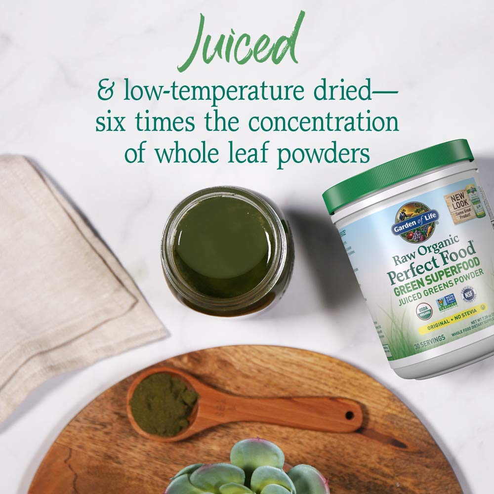 Garden of Life Raw Organic Perfect Food Alkalizer & Detoxifier Juiced Greens Superfood Garden of LifeBuy Supplements Australia