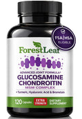 ForestLeaf Glucosamine Chondroitin MSM Joint Supplement Complex - 1200mg - 120 Caps ForestLeafBuy Supplements Australia