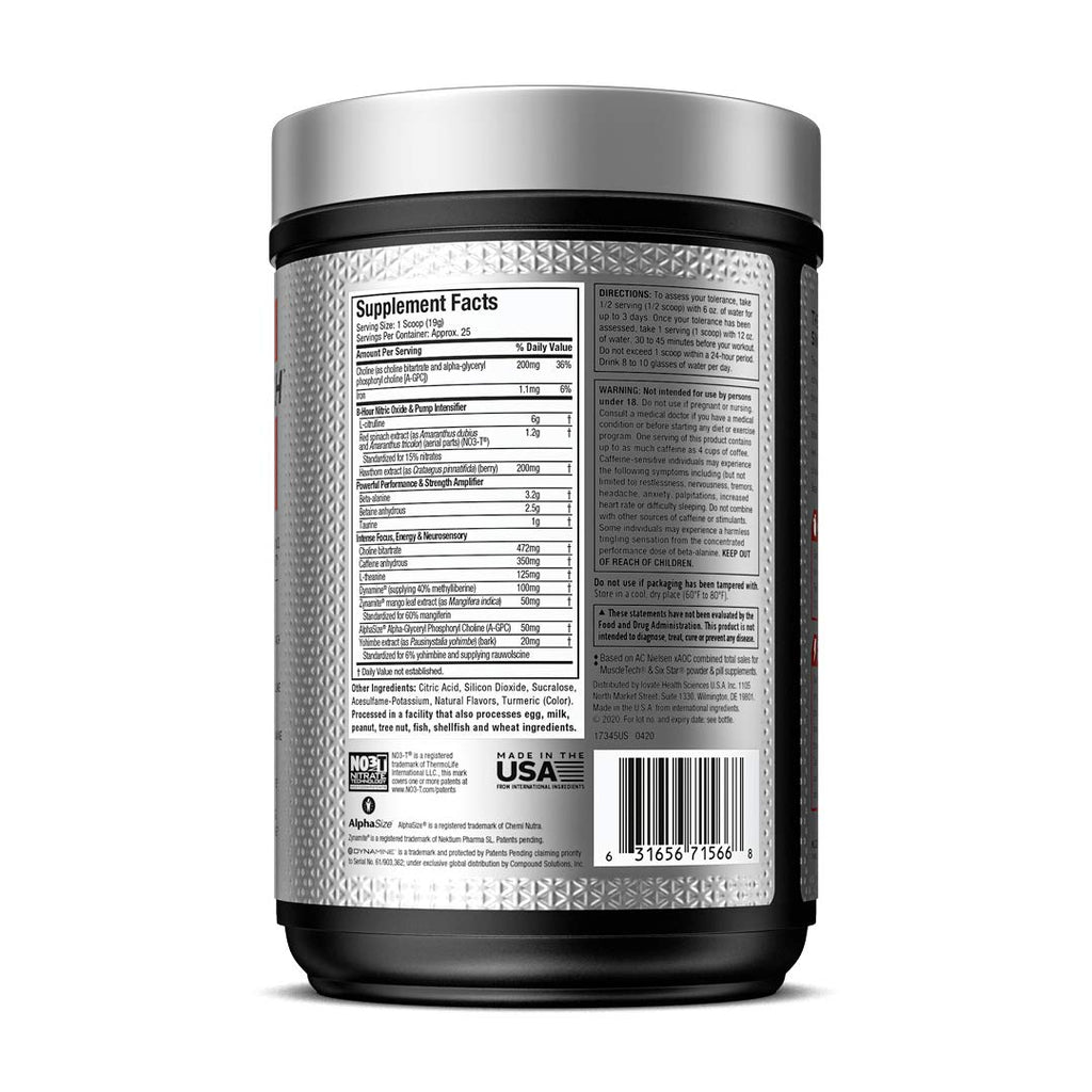 Pre Workout for Men & Women | MuscleTech Shatter Elite Pre-Workout | Preworkout Energy MuscleTechBuy Supplements Australia