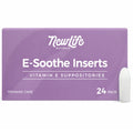 NewLife Naturals Vitamin E Vaginal Suppositories 38IU ESoothe - Moisture & Hydration Support - All Natural Estrogen Free Feminine Care - 24 Inserts NewLife NaturalsBuy Supplements Australia