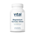 Vital Nutrients Magnesium Glycinate + Malate - 120mg Vegan Magnesium Supplement for Women and Men - Muscle, Heart, Bone Support* - Promotes Relaxation
