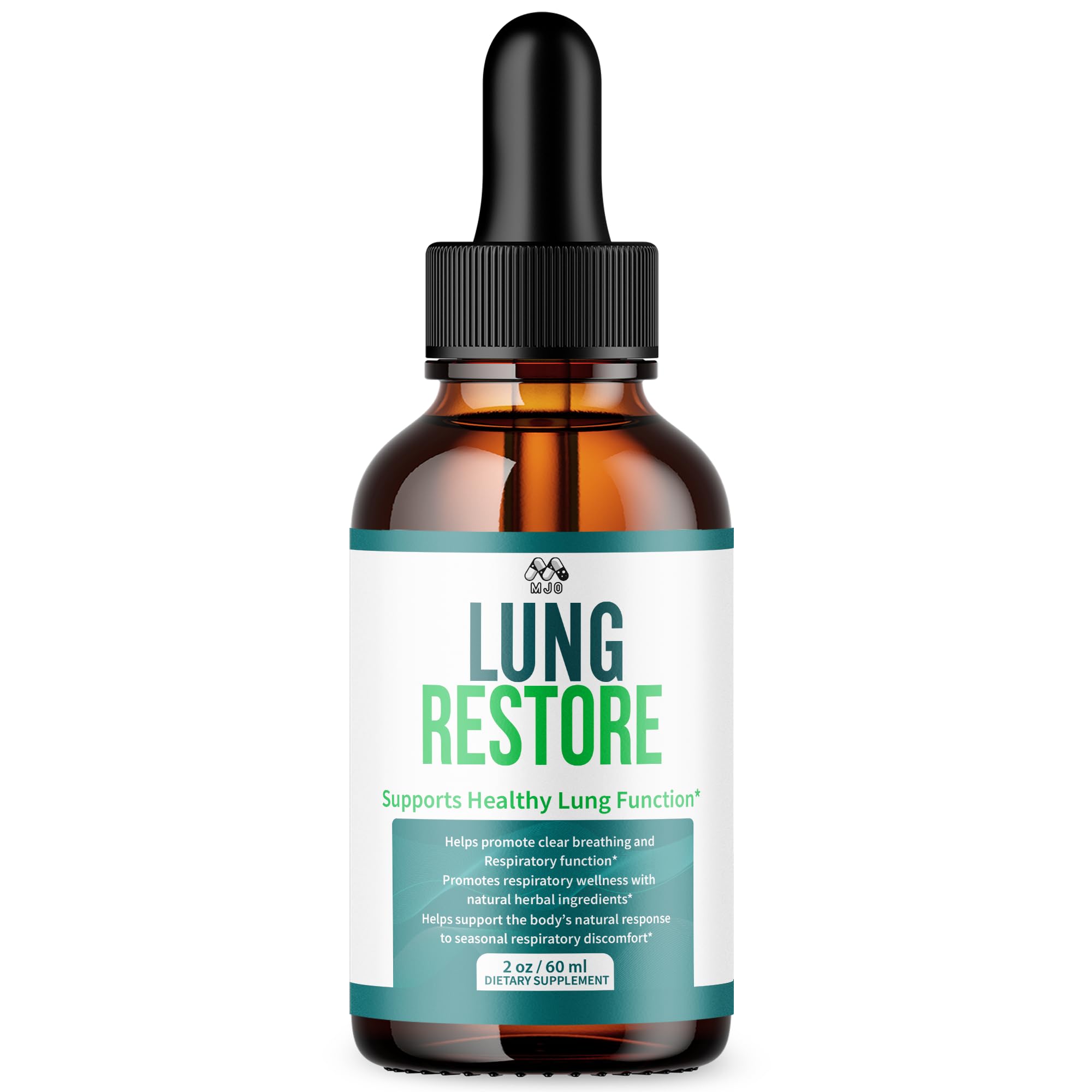 Lung Restore Drops, Official LungRestore Liquid Supplement Drops with All Natural Ingredients, Lung Restore Advanced Lungs Wellness Support Formula with Premium Vitamins for Women & Men (30 Servings) MJOBuy Supplements Australia