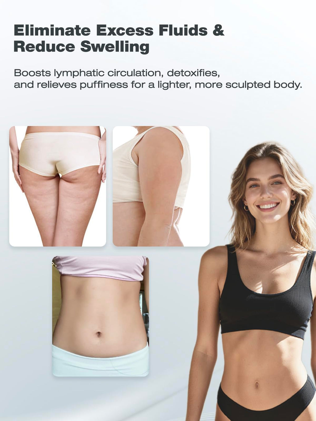 Yuonry Lymphatic Drainage Massager & Anti Cellulite Massage Tool, Helps Reduce Stretch Marks & Cellulite, for Legs, Arms & Belly, Body Sculpting Machine with Microcurrent, Light, Heat & Vibration Yuonry buy supplements Au