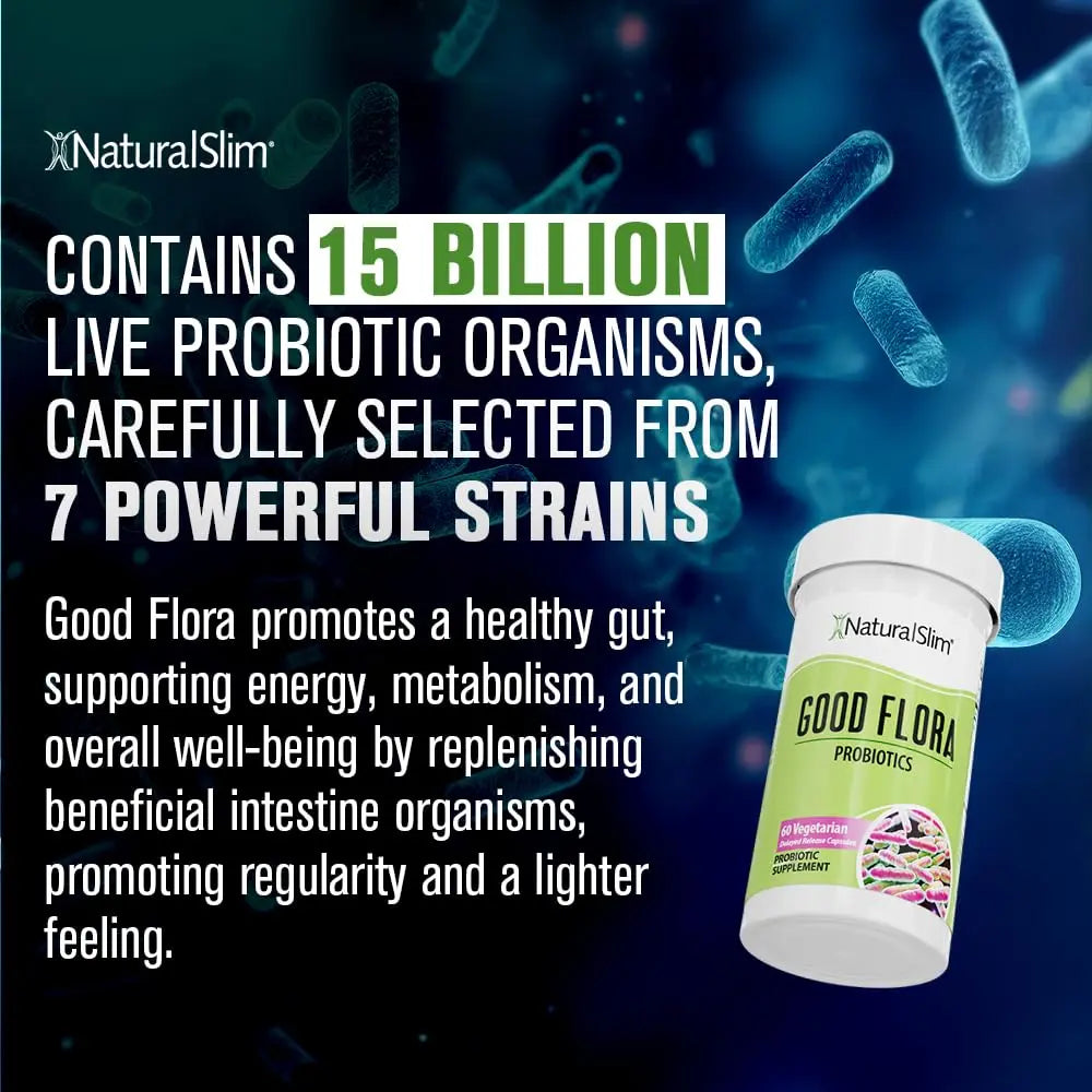 Probiotic Nutritional Supplements Gentle Formula Pro Biotics for Gut Health, Digestive Health, Immune Support, & De-Bloating for Women & Men, 7 Powerful Probiotic Strains, 60 Vegetarian Capsules 3 Pk NaturalSlimBuy Supplements Australia
