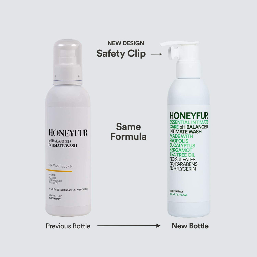 HONEYFUR pH Balanced Natural Feminine Wash For Sensitive Skin – Sulfates & Paraben Free HONEYFURBuy Supplements Australia