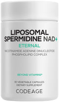 Codeage Liposomal Spermidine NAD+ Spermidine Supplement - 500 Mg NAD+ Vitamin C - Liposomal Delivery - Nicotinamide Adenine Dinucleotide Pills - 1 Capsule Per Serving - Vegan, Non-GMO - 30 Capsules CodeageBuy Supplements Australia