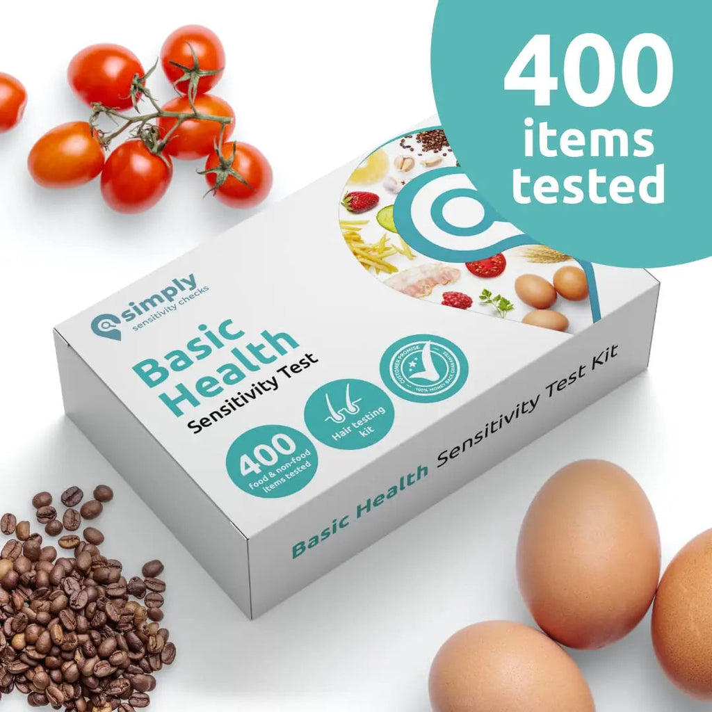 Simply Sensitivity Checks 400+ Items Food Sensitivity Test Kit for Adults – Accurate At-Home Hair Strand Test for Gut Health, Digestion, Additives, Vitamins – Results in 3-5 Days Simply Sensitivity ChecksBuy Supplements Australia