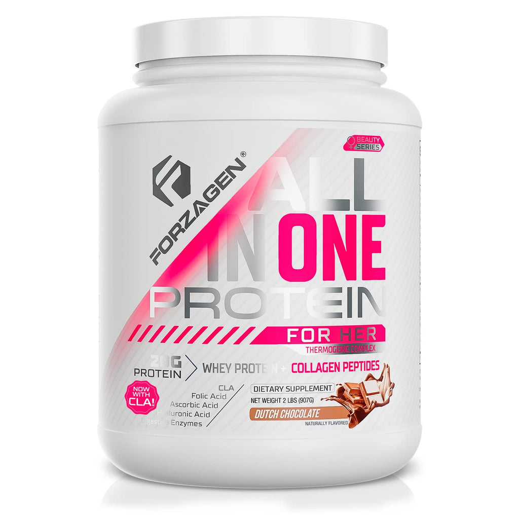 Forzagen Protein Powder for Women - Protein Shake With Collagen Powder for Women