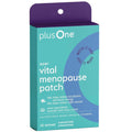 plusOne Vital Menopause Patches AM & PM – Hot Flash & Night Sweat Support – Promotes Energy & Sleep – Herbal Arjuna Daily Patches – 16ct plusOneBuy Supplements Australia