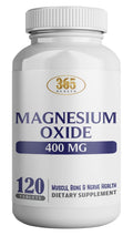 Magnesium 400mg [High Potency] Supplement – Magnesium Oxide for Immune Support, Muscle Recovery, Leg Cramps and Relaxation 120 Tablets-USA Made HEALTH LFEBuy Supplements Australia