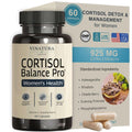 VINATURA Cortisol Supplements for Women - Cortisol Detox and Management - Adrenal Support, Stress Support, 60 Vegan Capsules VINATURABuy Supplements Australia