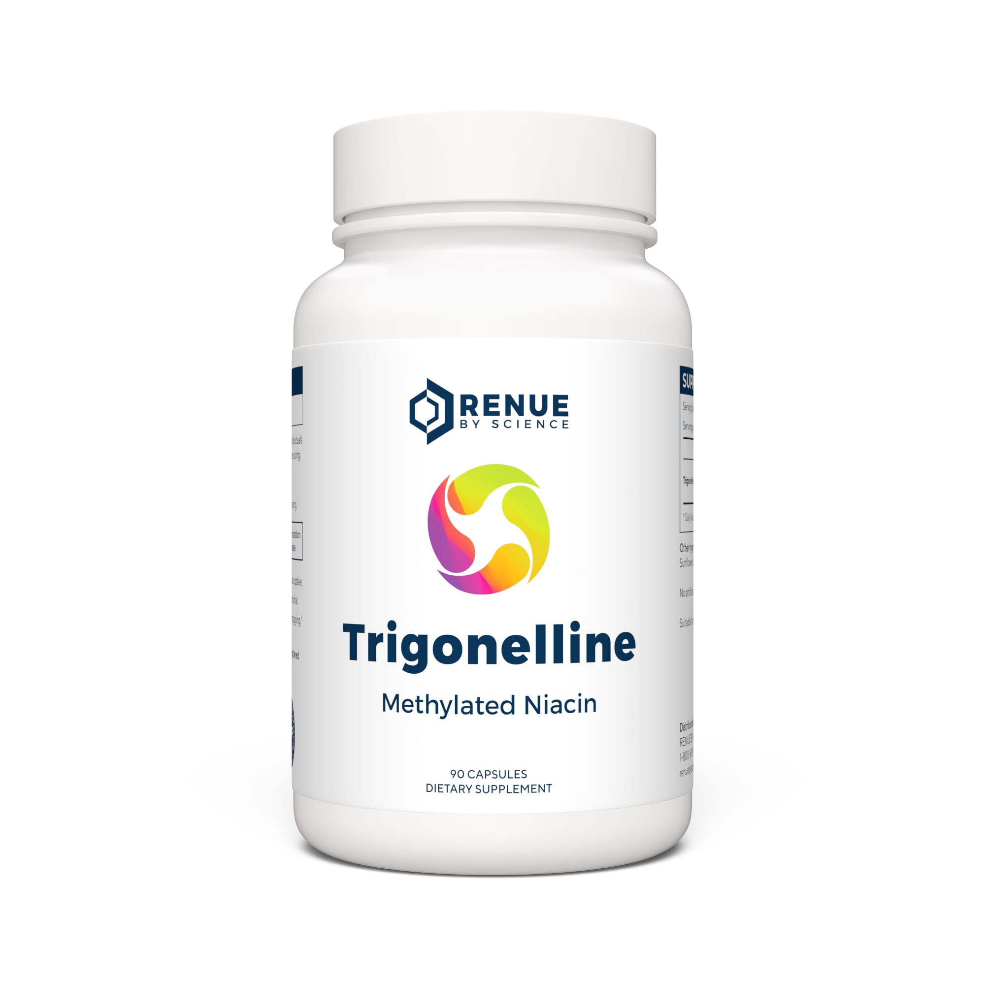 Renue By Science Trigonelline | High Strength Trigonelline TRG Methylated Niacin - 250mg Trigonilline Supplement Capsules | Non-GMO | Made in The USA & Third-Party Tested Renue By ScienceBuy Supplements Australia