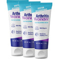 Arthritis Wonder Pain Relief Cream, 4 oz – Arthritis Pain Relief Cream for Hand, Knee, Foot and Wrist Joints – Fast-Acting, Deep Penetrating, Non-Greasy Formula with Natural Wogonin - 3 Pack Arthritis WonderBuy Supplements Australia