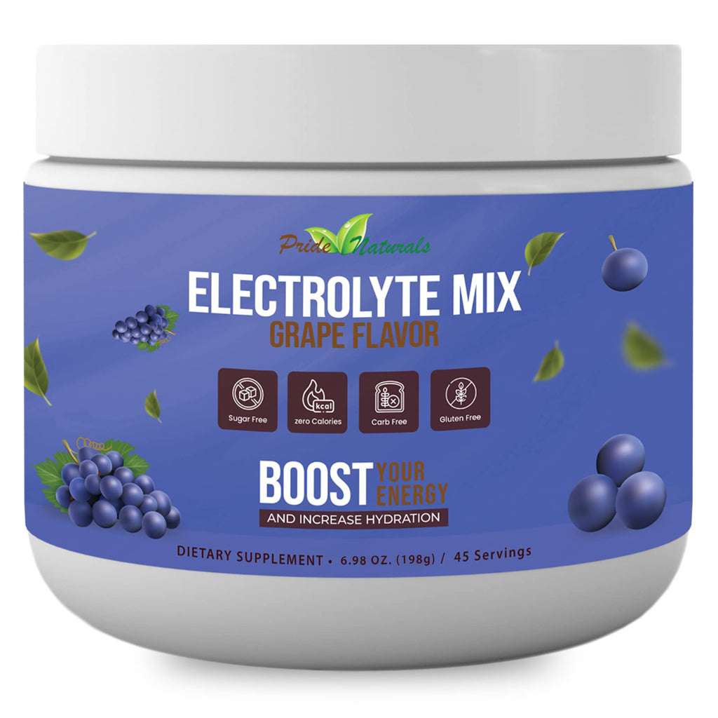 Electrolyte Powder - Refreshing Workout Recovery Electrolytes, Sugar Free, Gluten Free 